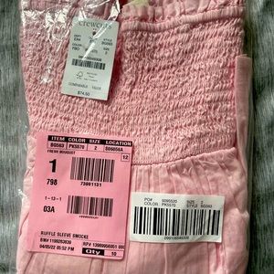 J crew factory size 2 smocked sleeveless dress